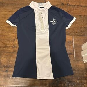 Fair Play navy show shirt